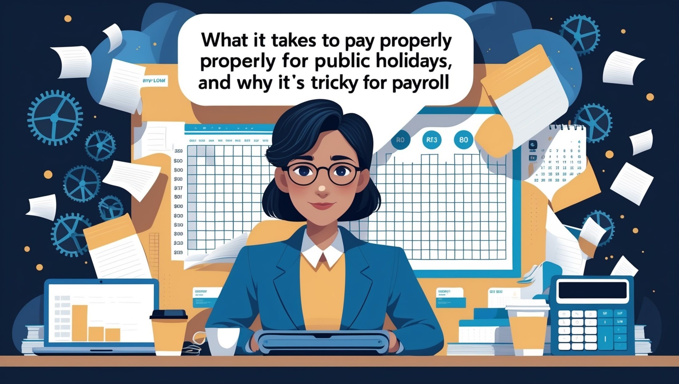 सार्वजनिक छुट्टियों के लिए सही तरीके से भुगतान करने के लिए क्या आवश्यक है, और यह वेतन प्रबंधन के लिए क्यों जटिल है
