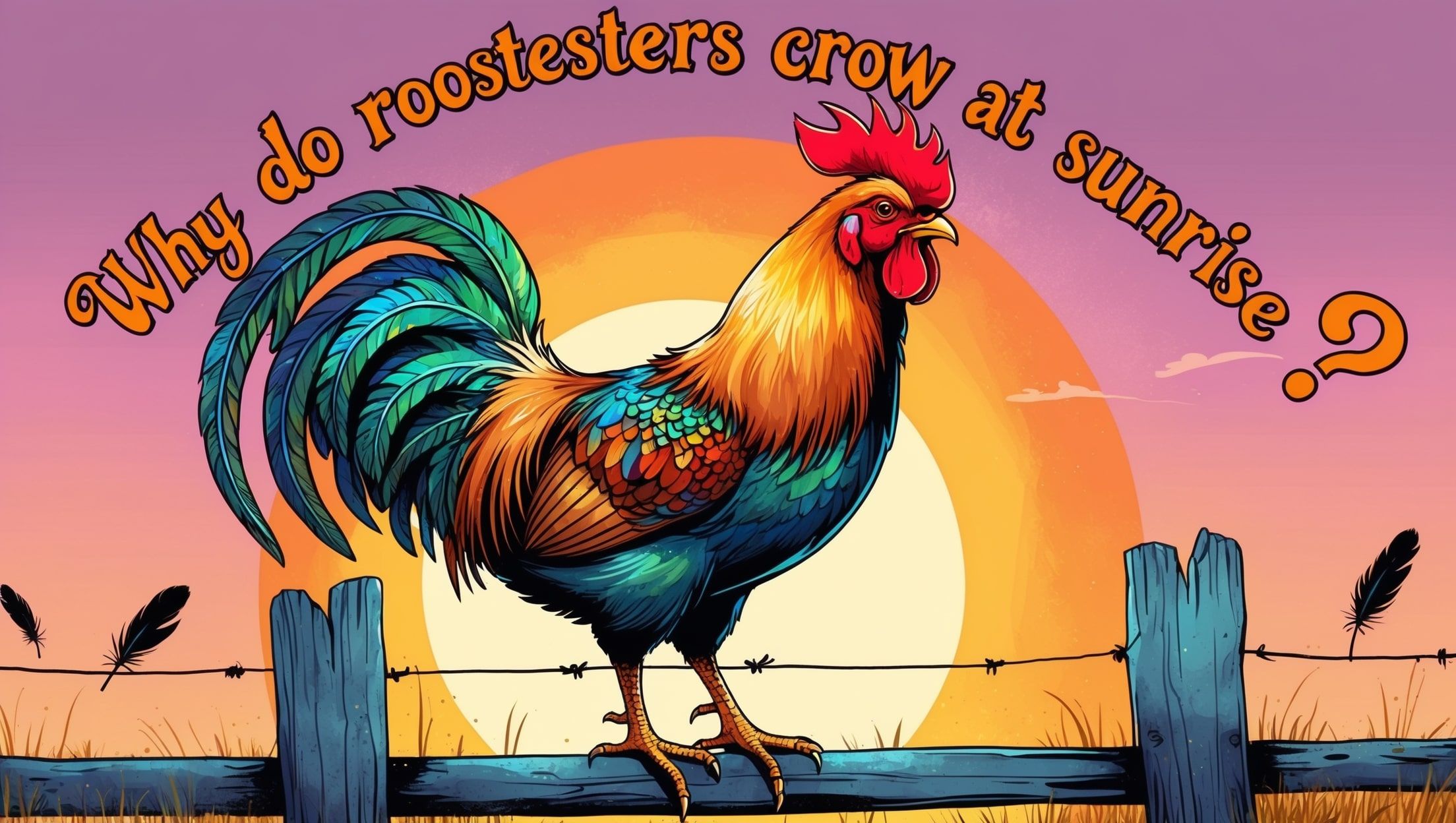 मुरग़े सूर्योदय के समय ही क्यों कोकिलाते हैं?