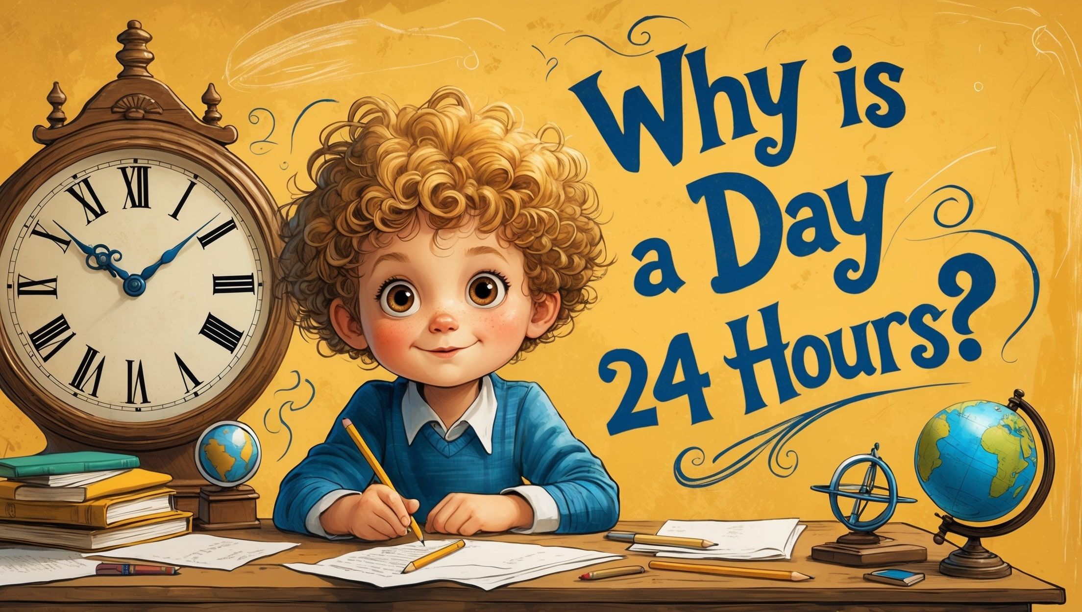 एक दिन 24 घंटे क्यों होता है?