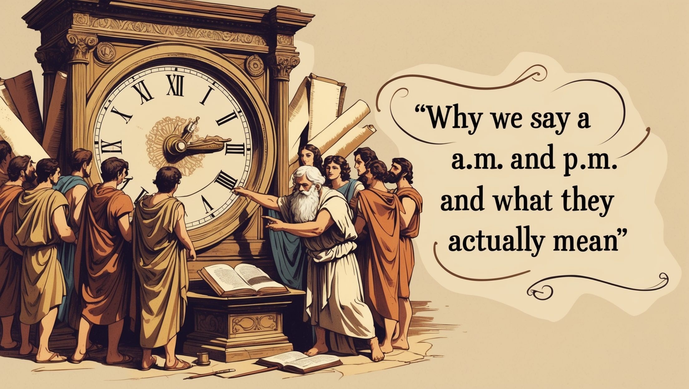 हम क्यों कहते हैं ए.एम. और पी.एम. और उनका वास्तव में क्या मतलब है